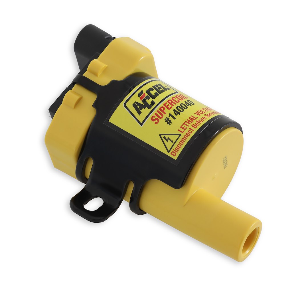 ACCEL Ignition 140040 Black/Yellow Performance Super Coil Pack - image 4