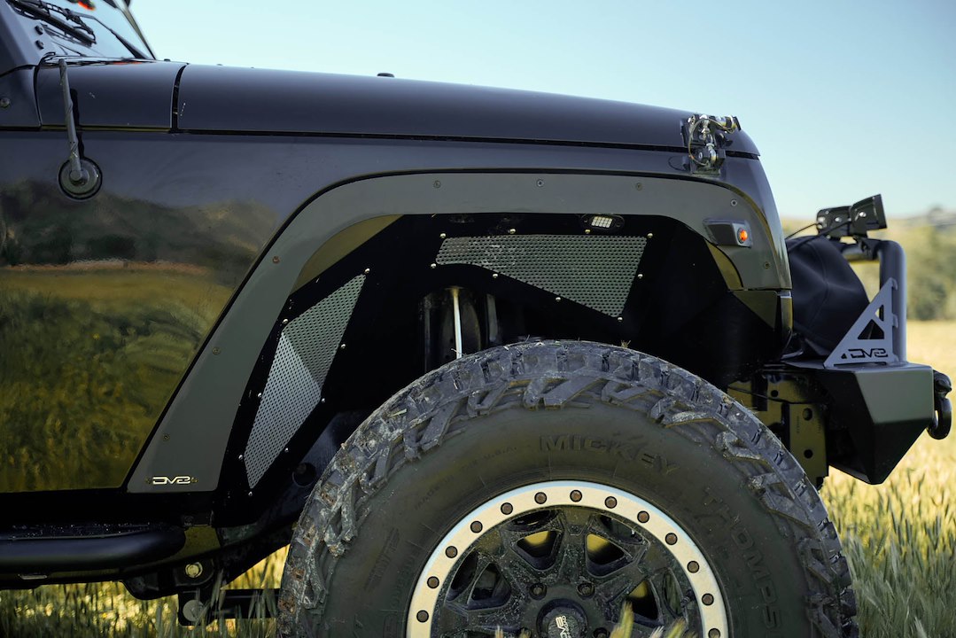 DV8 Offroad FDJK-08 Wrangler JK Flare-Delete Kit