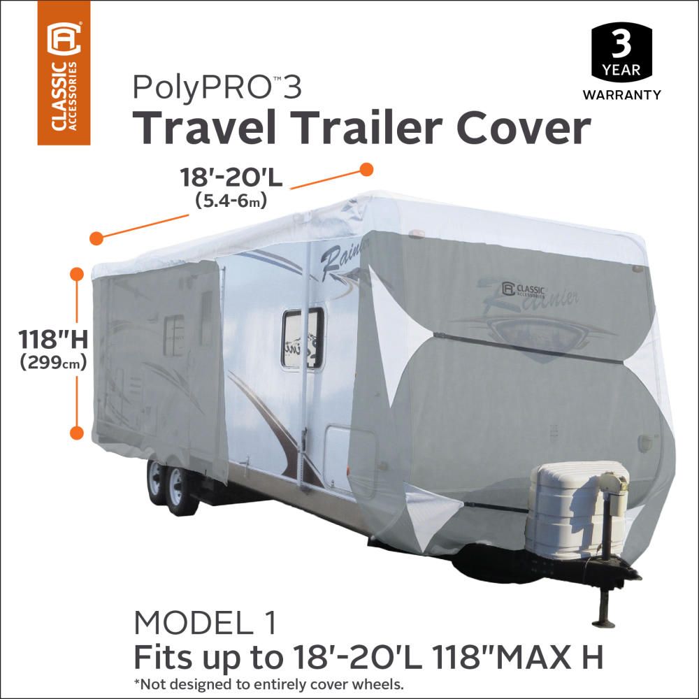 Classic Accessories 73163 Travel Trailer Cover - image 4