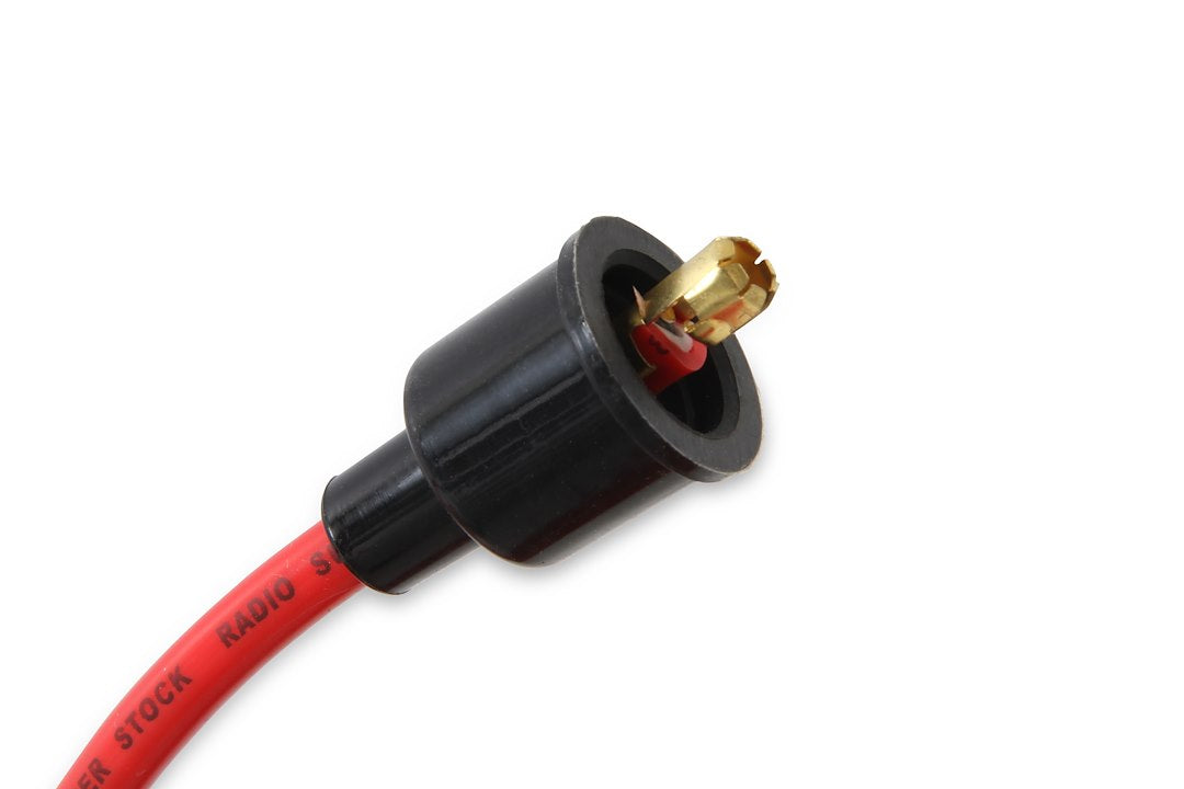 ACCEL Ignition 4040R Red 8 mm Straight-Boot Ignition Wire Kit - image 5