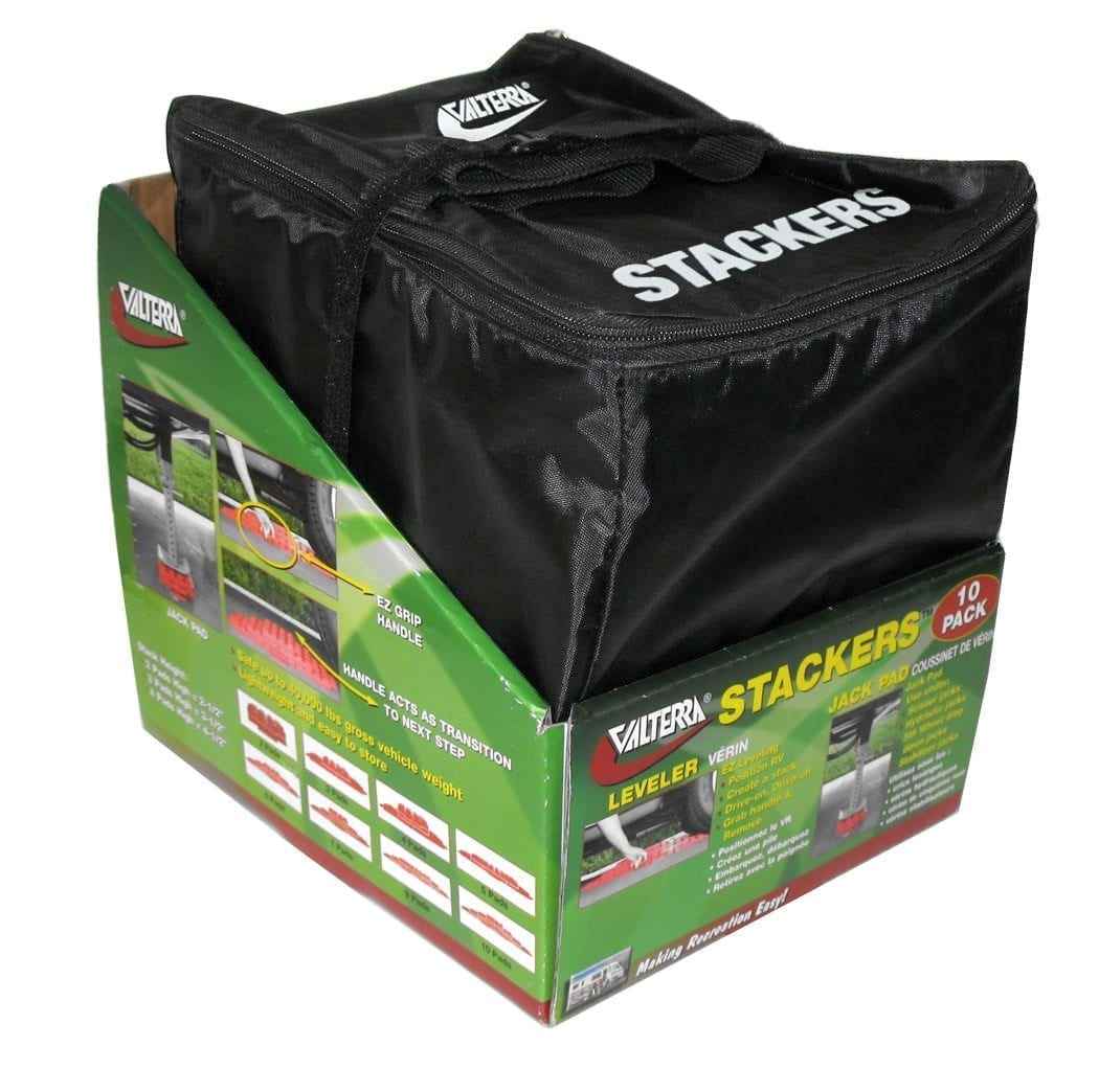 Valterra Interlocking RV Leveling Blocks - 10 Pack, 40000 lb – A10-0920