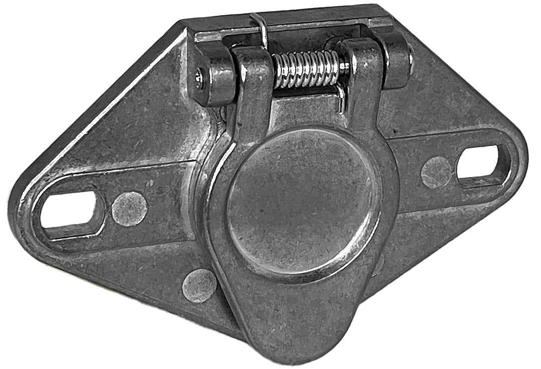 RV Designer TC533 Natural Die-Cast 6-Pin Vehicle Wiring Socket