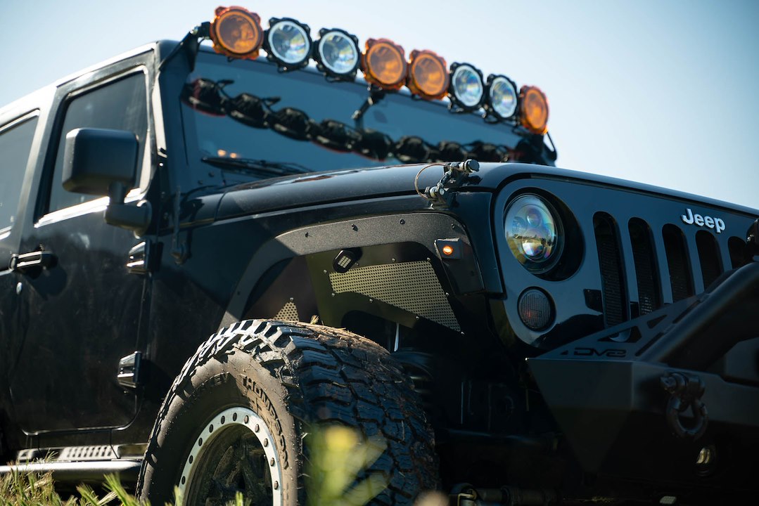 DV8 Offroad FDJK-08 Wrangler JK Flare-Delete Kit