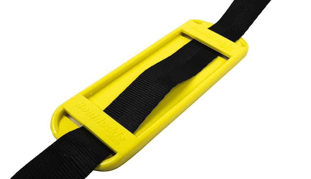 IMMI F13274 BoatBuckle Yellow Strap Corner Protector