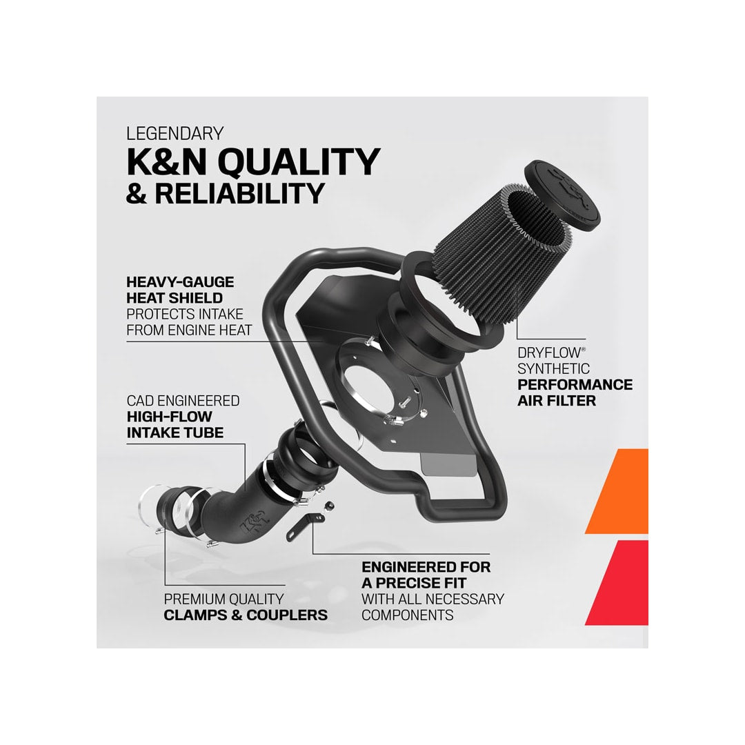 K&N 30-3070 Dryflow Air-Intake System