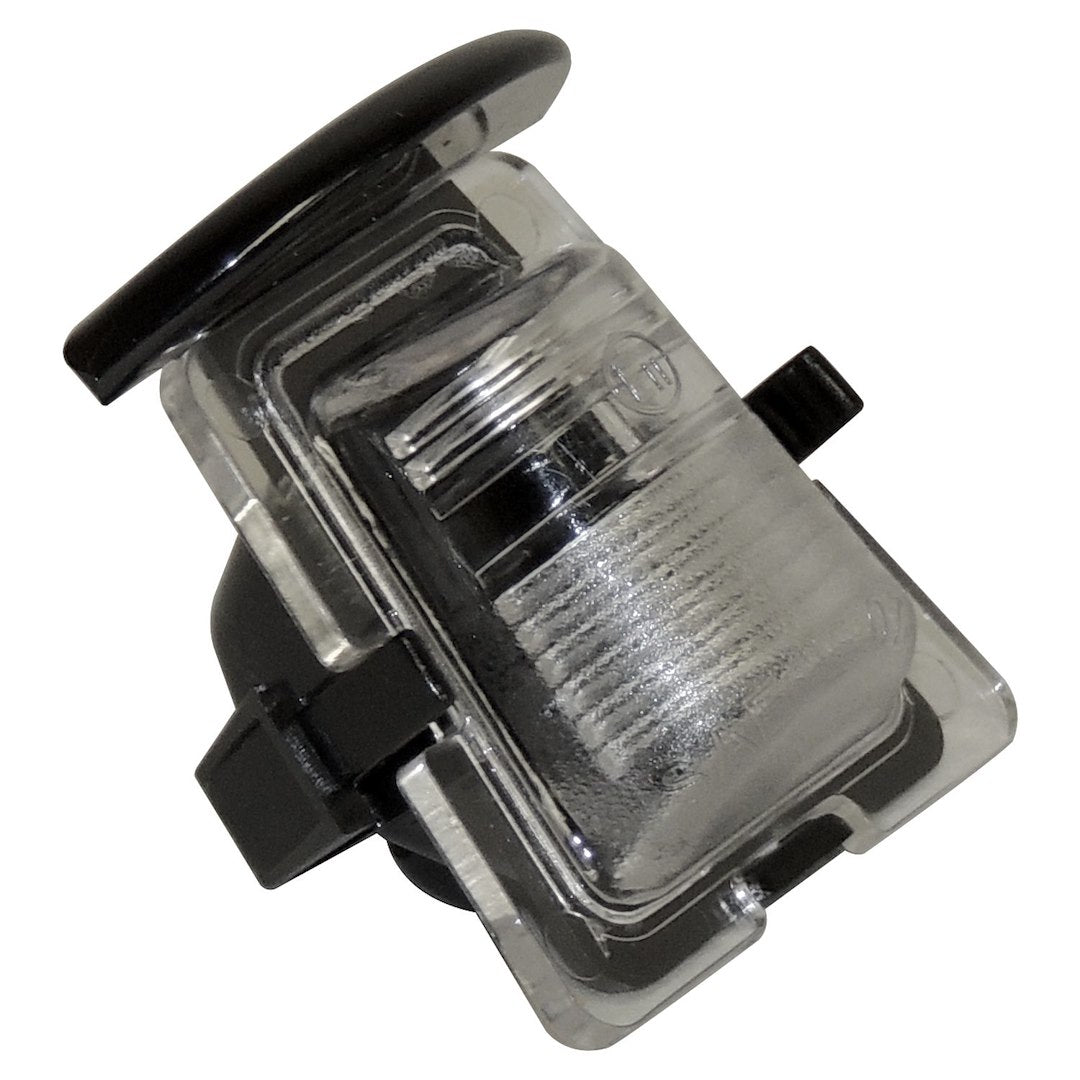 Crown Automotive 68064721AA Black License Plate Lamp without Bulb - image 1