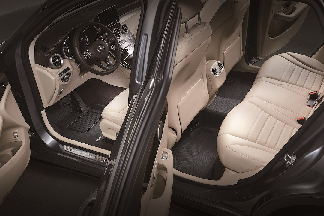 3D Mats L1MB167015 2023 Mercedes EQS KAGU 3-Piece Floor Mats - image 2
