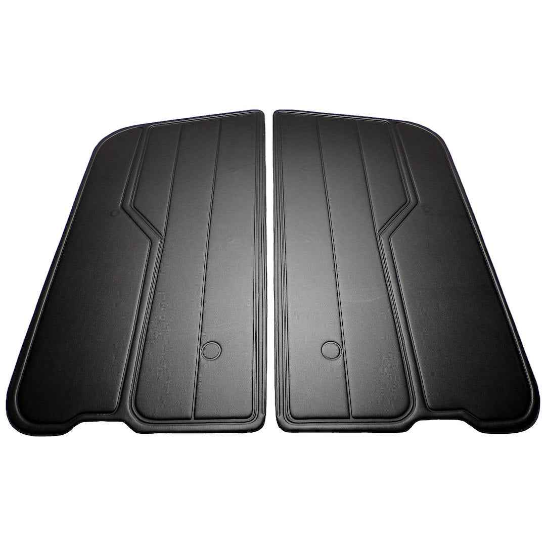 Crown Automotive 55008856K Black Vinyl Interior Door Panels