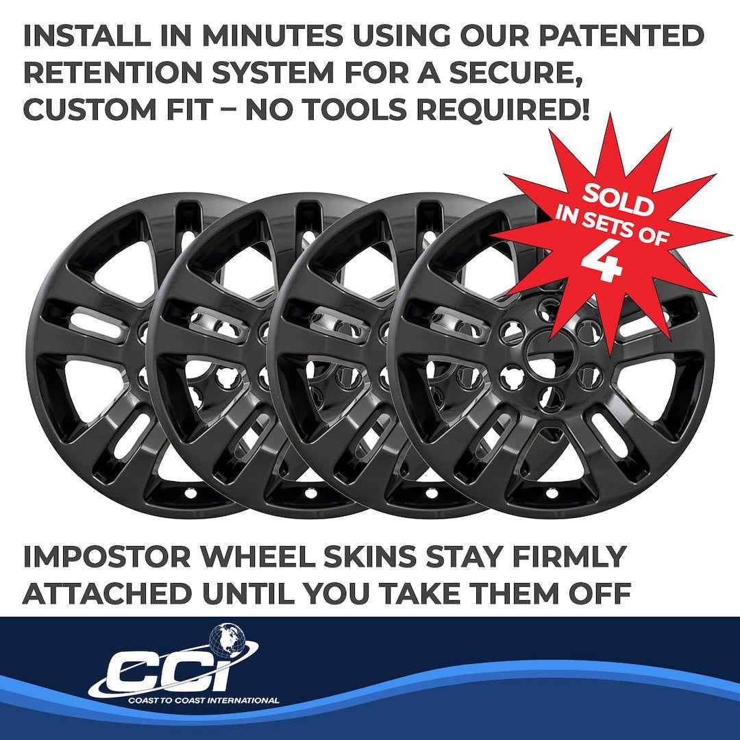 Coast To Coast IMP377BLKN Silverado 18-Inch Impostor Skins