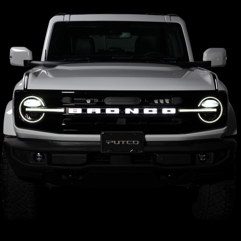 Putco 92852 Bronco Camera-Equipped LED Badge