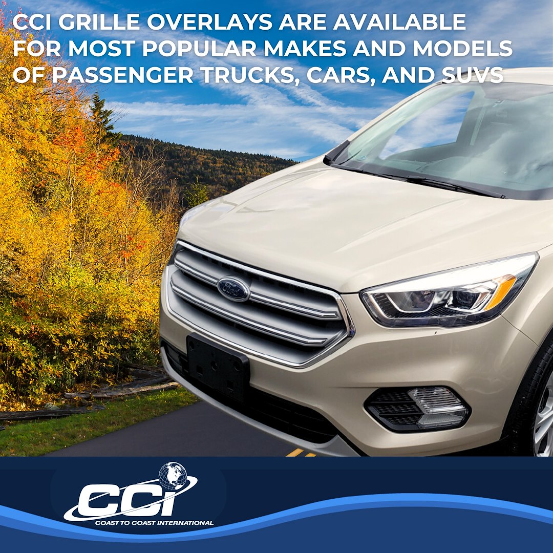Coast To Coast GI148 Escape Chrome Two-Bar Grille Trim - image 5