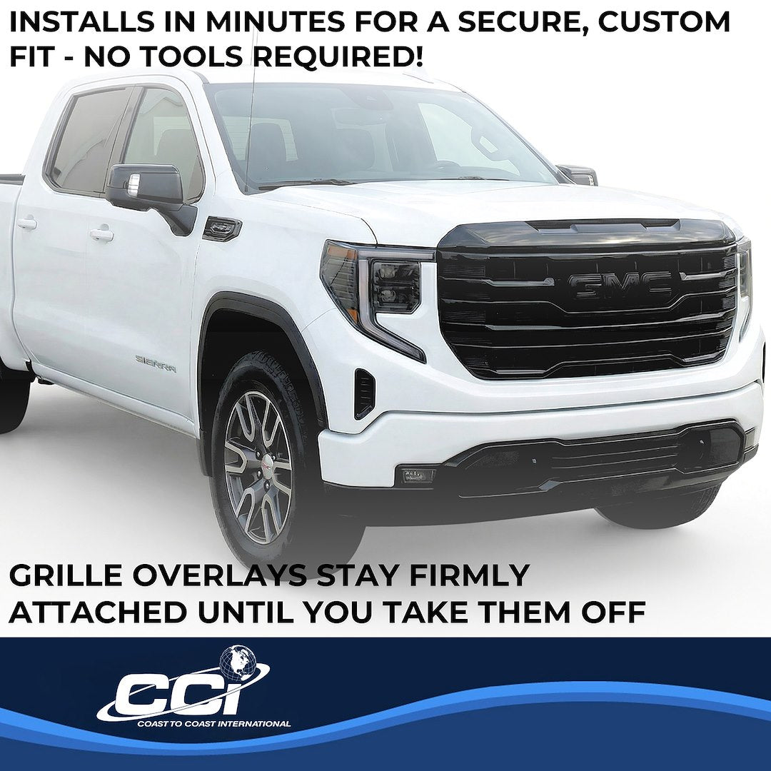 Coast To Coast GI205BLK Gloss Eight-Piece Grille Trim Kit - image 4
