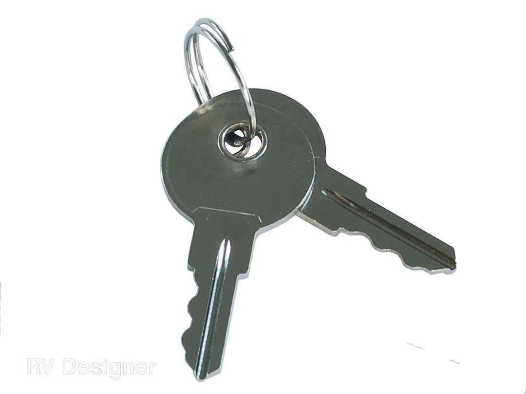RV Designer L210 785 Switchblade-Style Replacement Keys, Pair