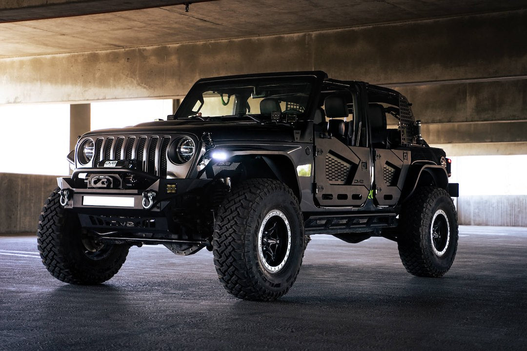 DV8 Offroad FDJL-07 Slim Flat Fender Flares