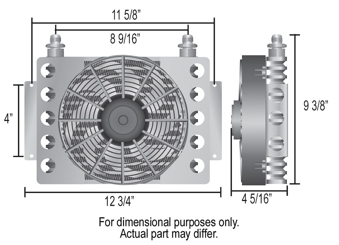 Derale 13750 Atomic-Cool Fan-Assisted Fluid Cooler - image 2