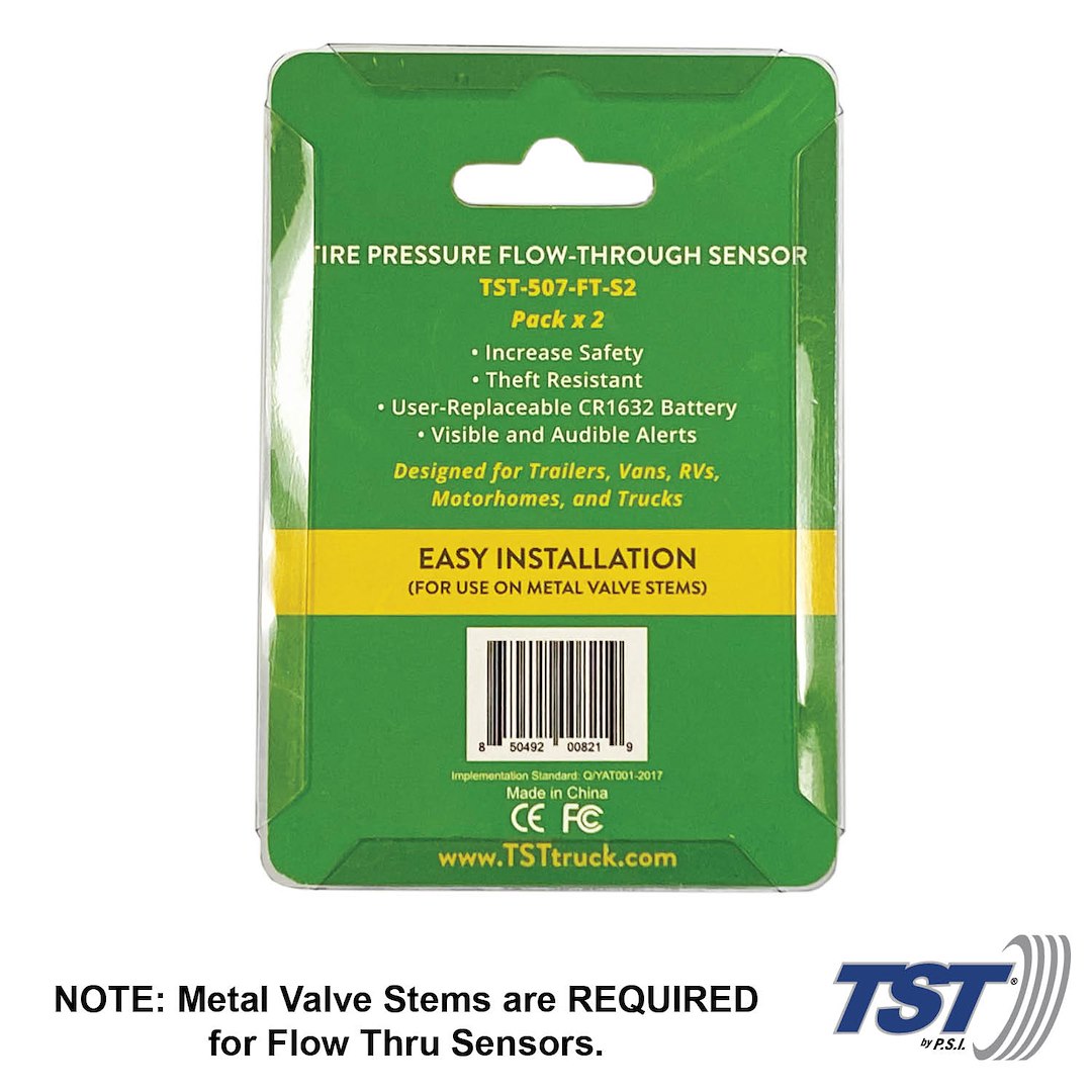 Truck System Technology (Tst) Tst-507-Ft-S2 Tire Pressure Monitoring System - Tpms Sensor - image 3
