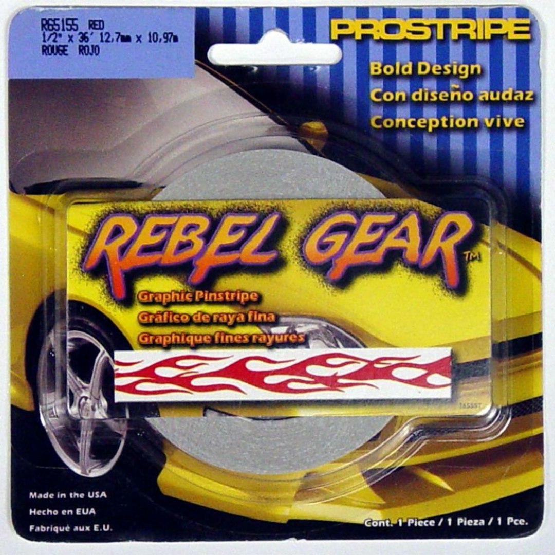 Trimbrite R65155 Rebel Flame Pinstriping Tape