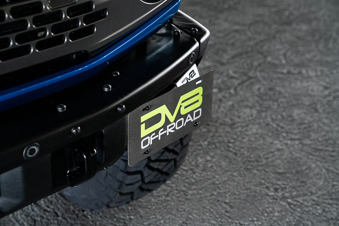 DV8 Offroad LPBR-02 Replacement License-Plate Location Bracket