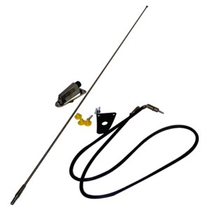 Crown Automotive 8127842K Chrome Power Antenna Kit - image 3