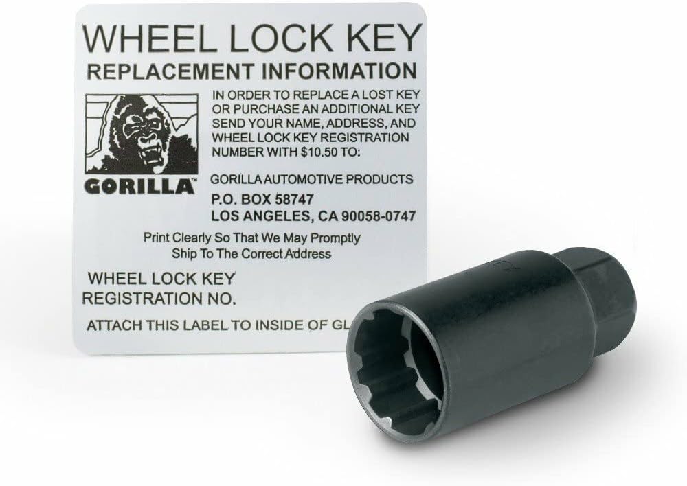 Gorilla 71601N Acorn Wheel-Locking Fastener