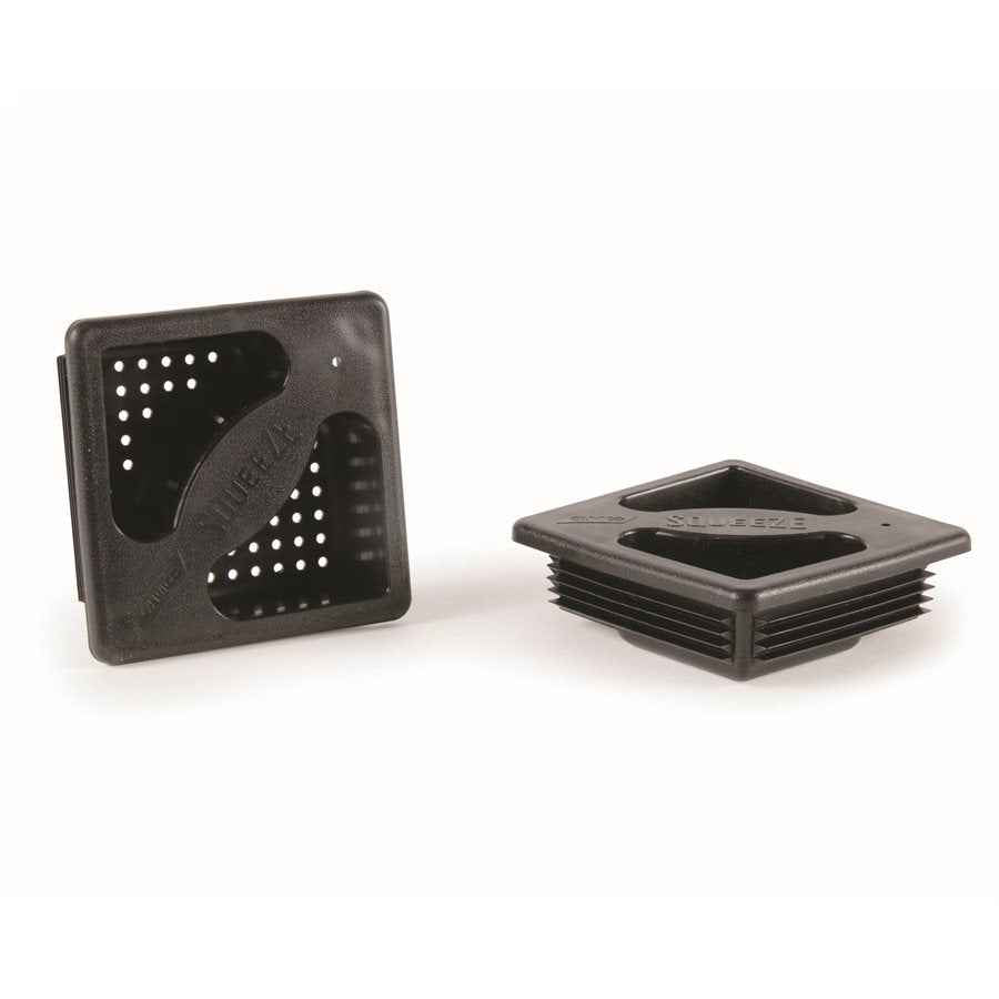 Camco 4-Inch Vented Sewer Bumper Cap with Grip Ribs – 40325