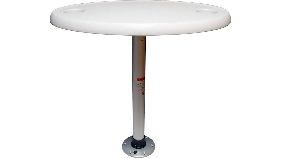 Springfield Marine 1690106 Oval Boat Table Package