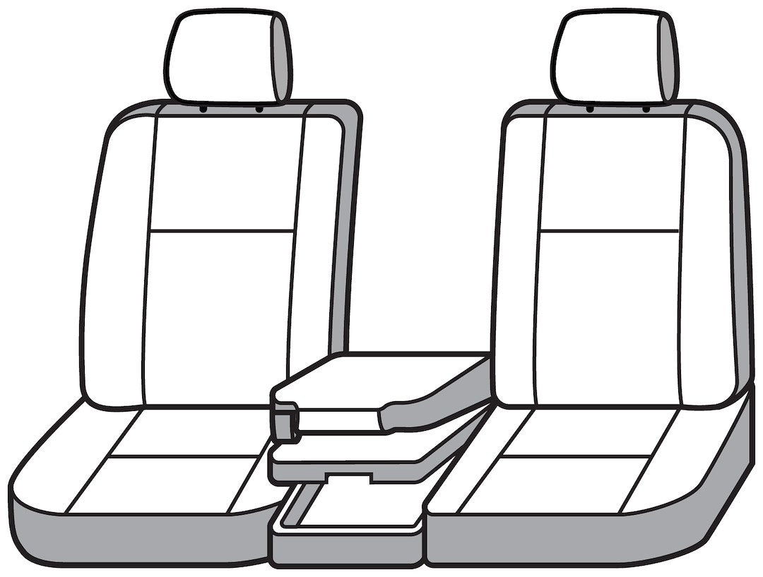 Covercraft SS3488WFGY SeatSaver GB Custom Bench-Row Cover - image 6