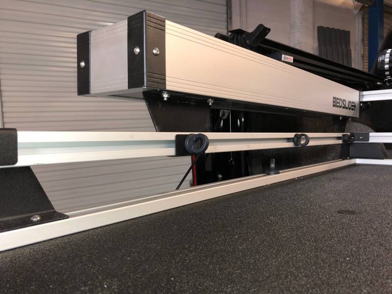 Bedslide BSA-SK Silver Side Kix 44x7 Rail-Mount Bins - image 3