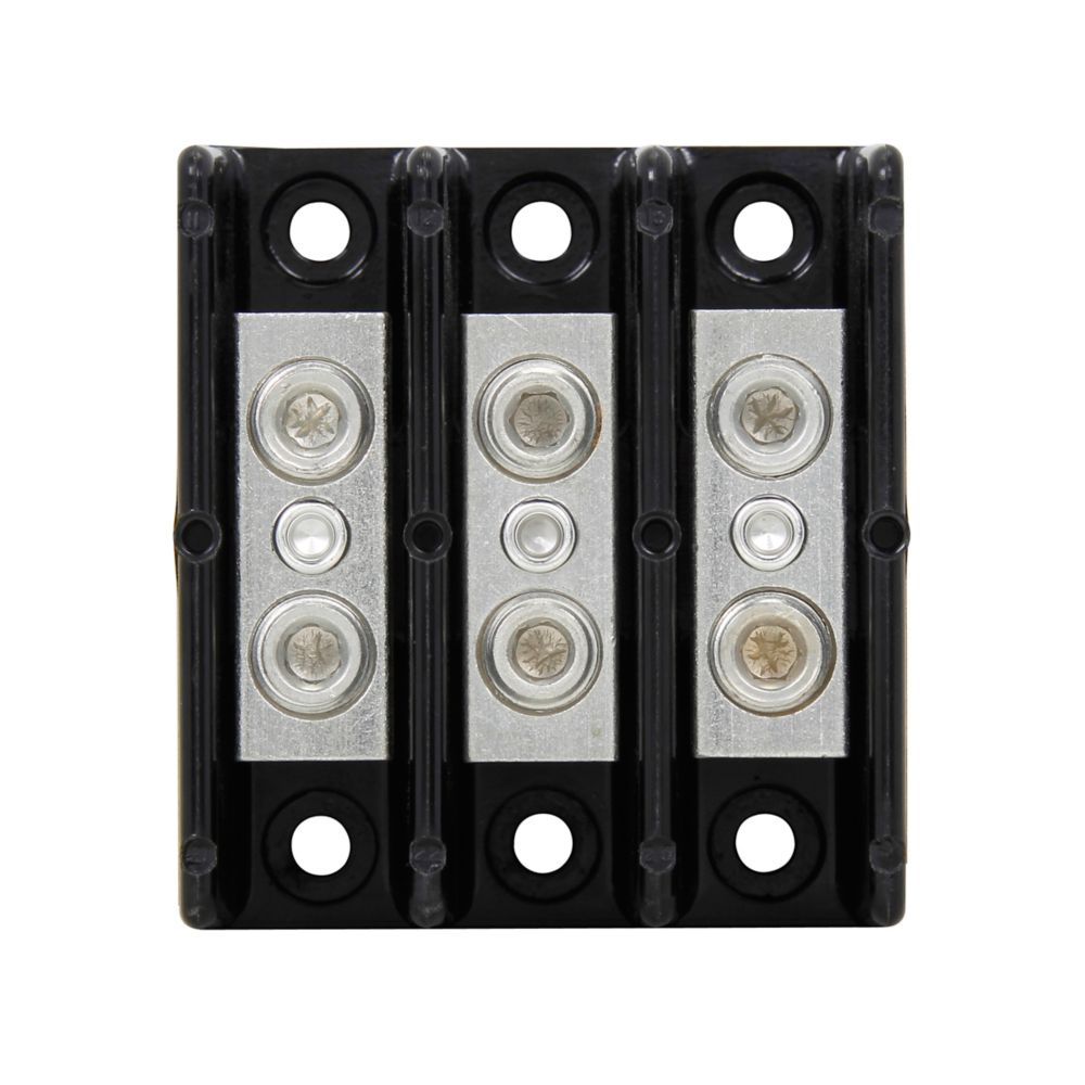 Bussman 162043 Tin-Plated Three-Pole Terminal Block, 175A - image 1