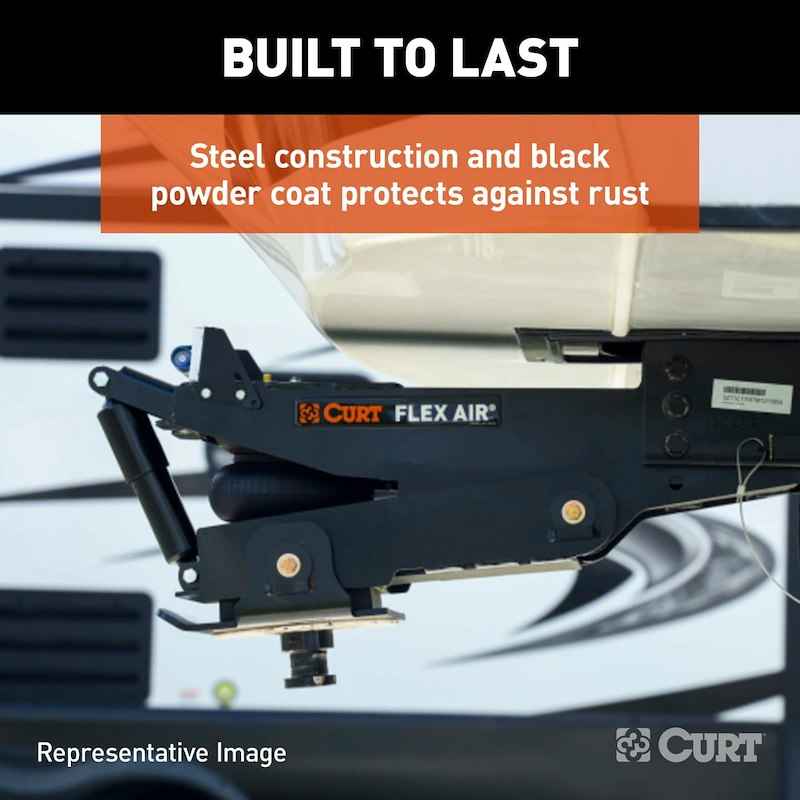 Lippert Components 328492 Lippert Flex Air Fifth Wheel Pin Box , 18000 lb Air Ride King – image 5