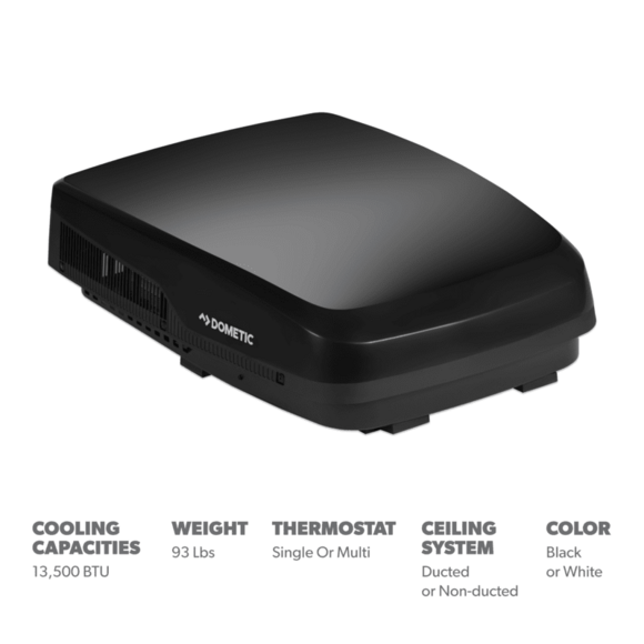 Dometic FJX5457MBKCS FreshJet 5 Rooftop RV Air Conditioner 13500 BTU Black – image 7