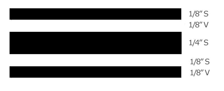 Trimbrite T0501 Multistripe Pinstriping Tape