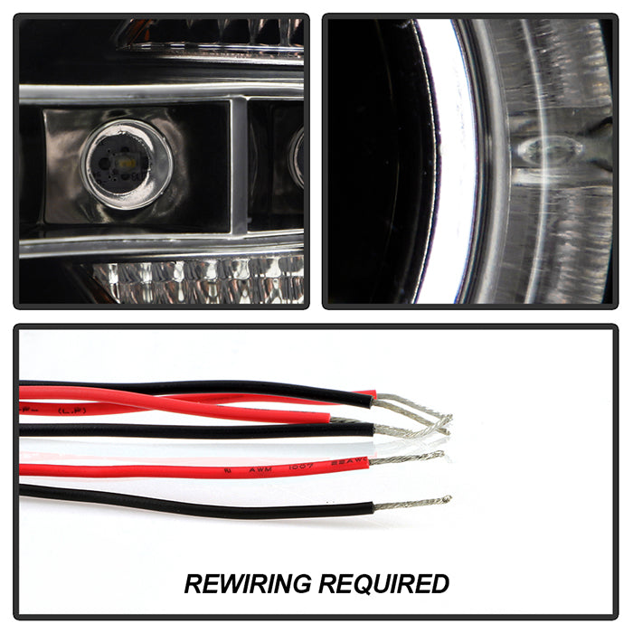 Spyder 5009494 Signature Series Silverado Projector Headlamp
