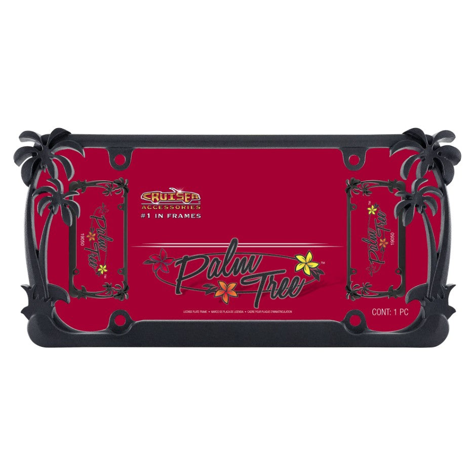 Cruiser 19050 Palm Tree Automotive Plate Surround - image 2