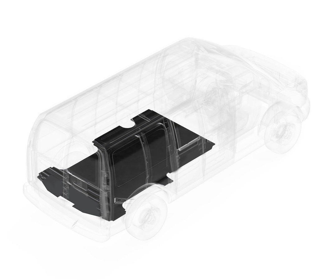 Legend Fleet 312-043-7621 AutoMat Bar GM Cargo-Area Lining