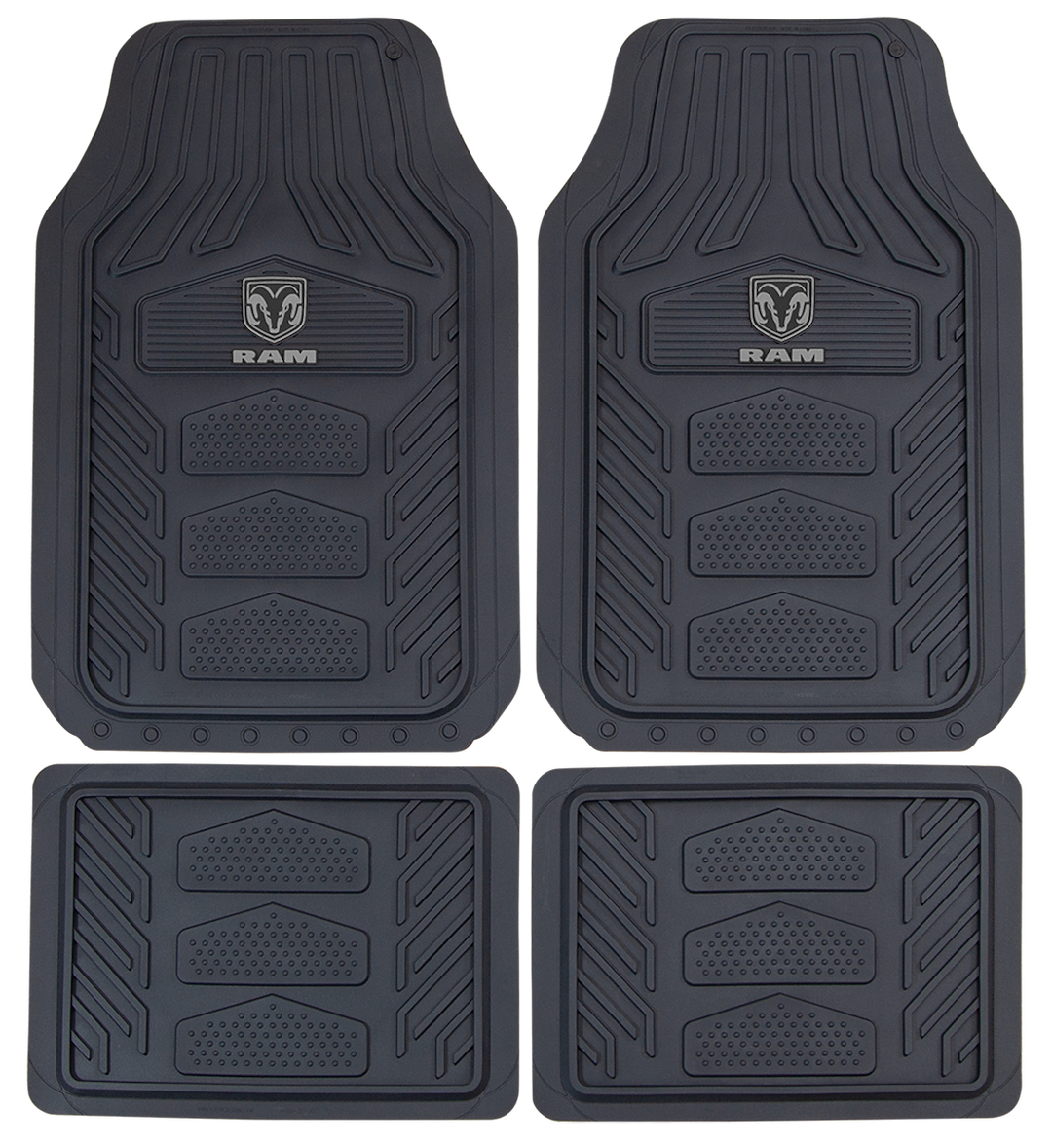 Plasticolor 001672R25 Ram WeatherPro Four-Piece Mat Set