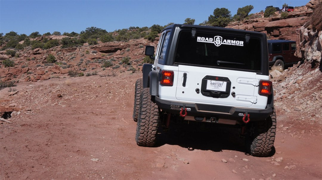 Road Armor 5182R0B Stealth Rear Bumper Assembly