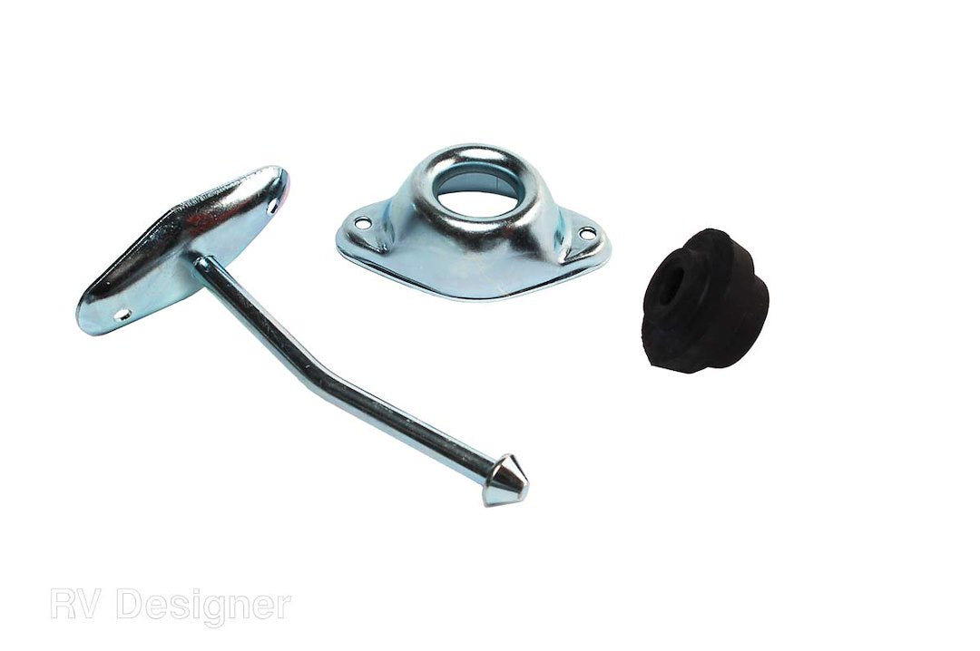 RV Designer Door Catch (E257) – Length: 4 Inch