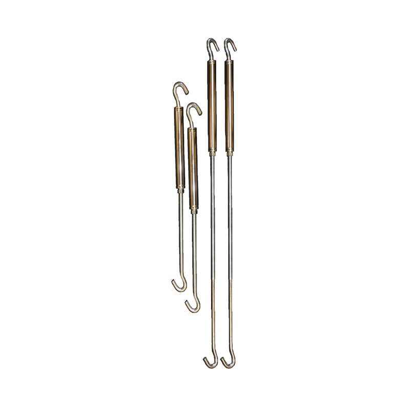 Lippert Components 182898 Happijac Turnbuckle Kit , Stainless Steel Camper Tie Down – image 1