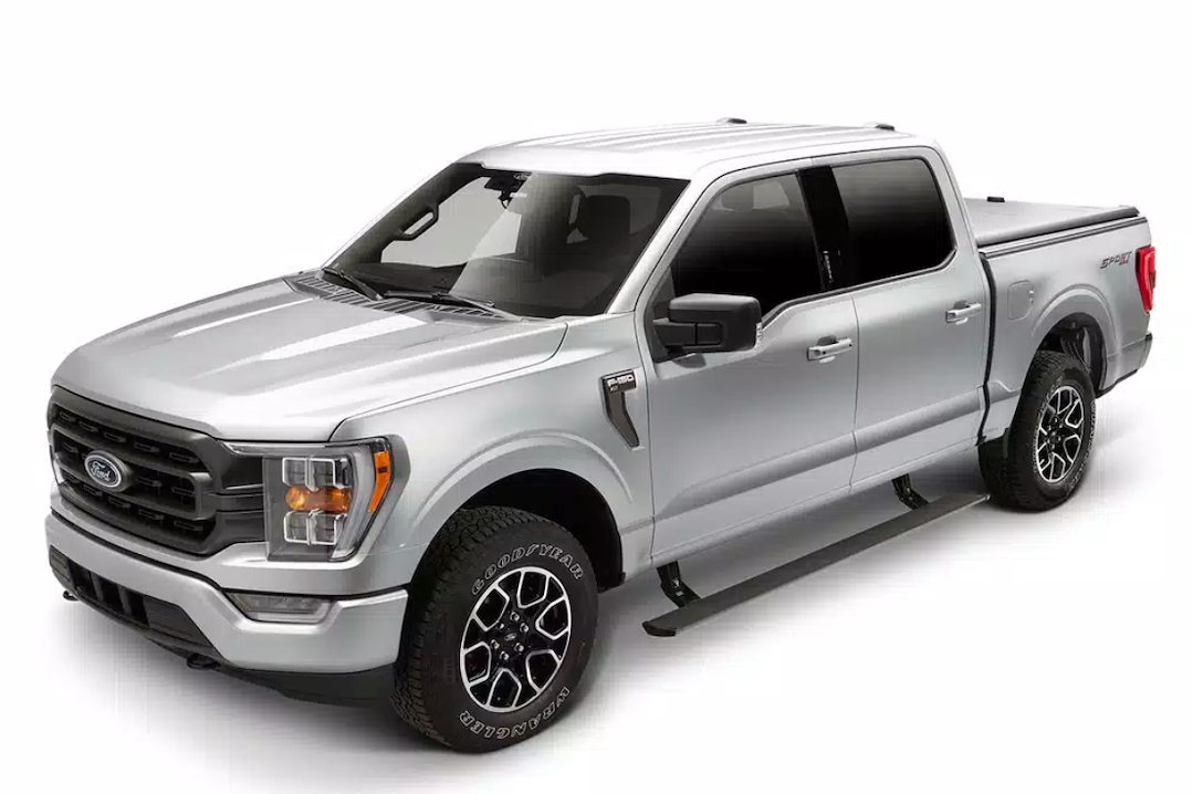 AMP Research 76152-01A PowerStep Boards for 2021 Ford F-150 - image 1