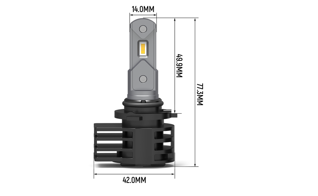 ARC Lighting 21961 Concept 9006 LED Headlight Bulbs, Pair - image 2
