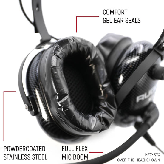 Rugged Radios H42-Stx Ultimate Alpha Audio Communication Headset