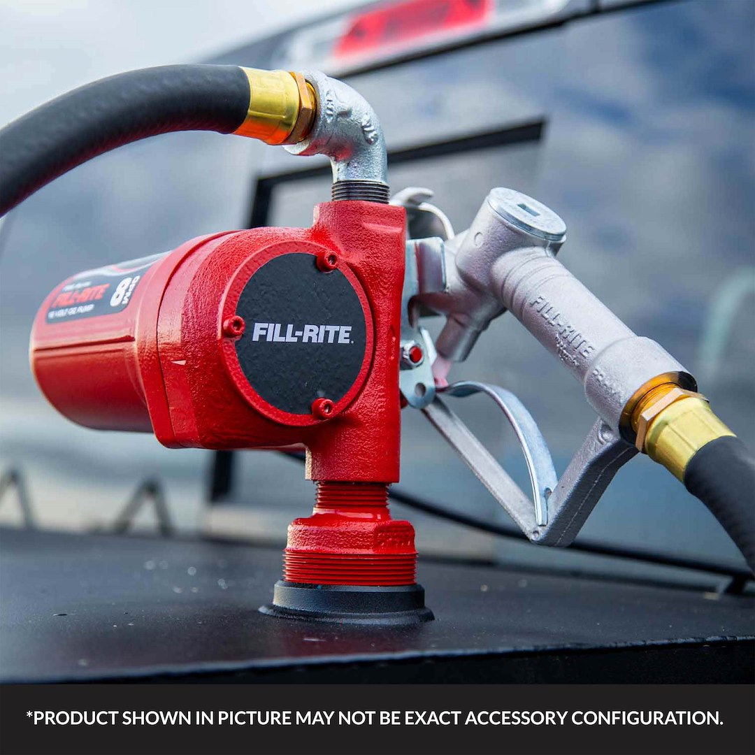 Fill-Rite Fr8-Px DC Liquid-Transfer Pump with Nozzle