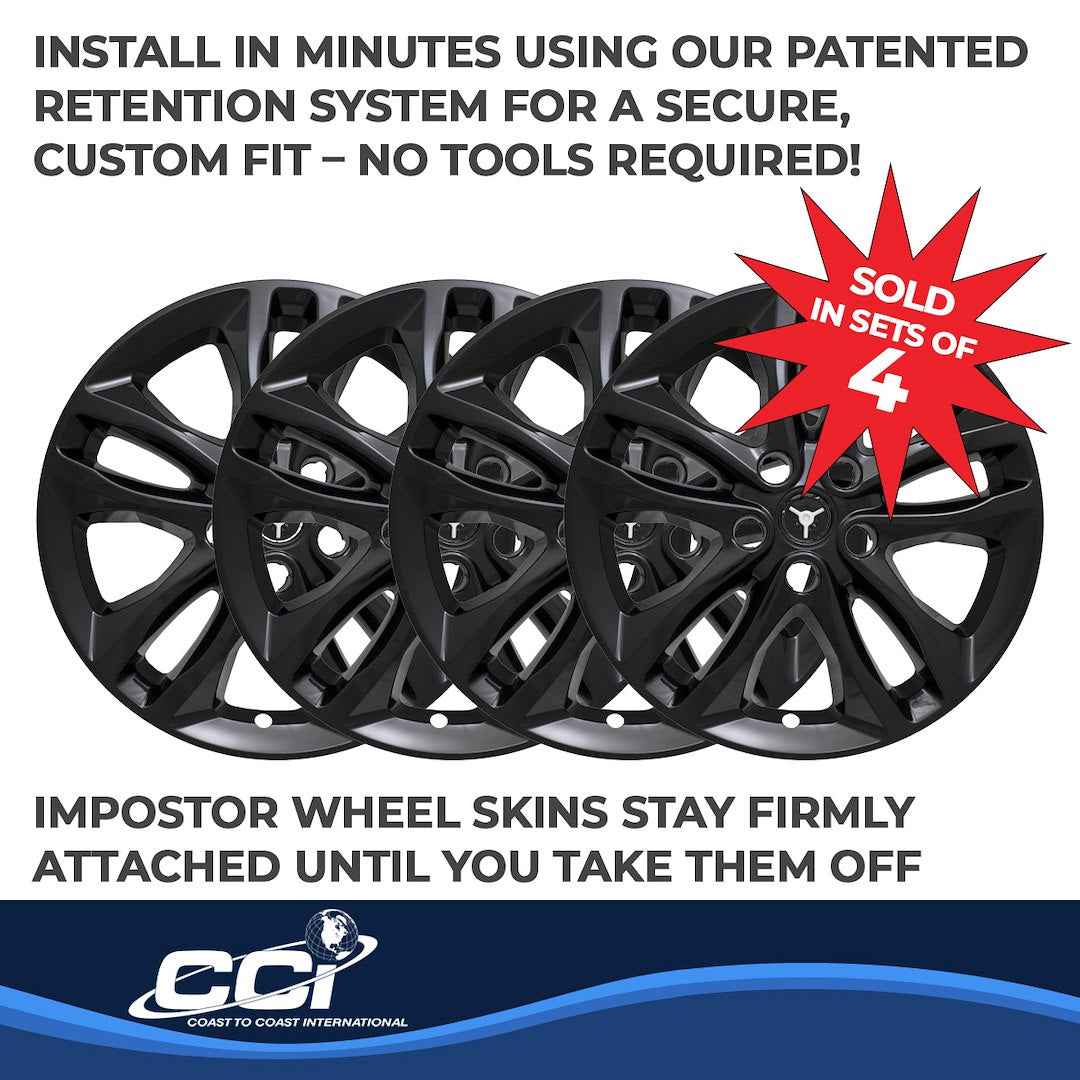 Coast To Coast IMP406BLK Malibu 17-Inch Impostor Skins