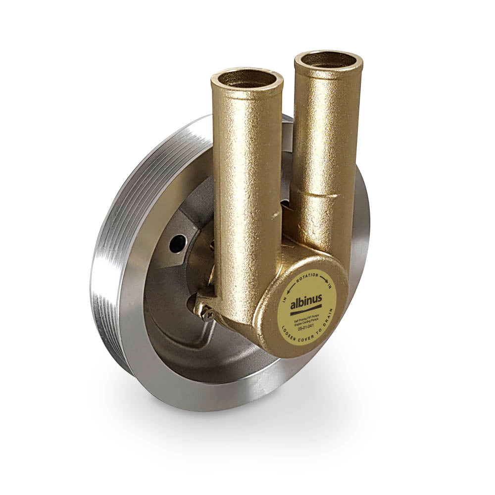 Albin 05-01-041 Serpentine Cooling Pump for Volvo Penta