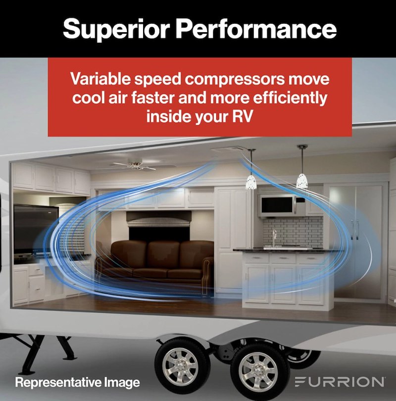 Furrion FACR18HEDA-BL-AM Chill Rooftop RV A/C with Heat Pump 18000 BTU – image 7