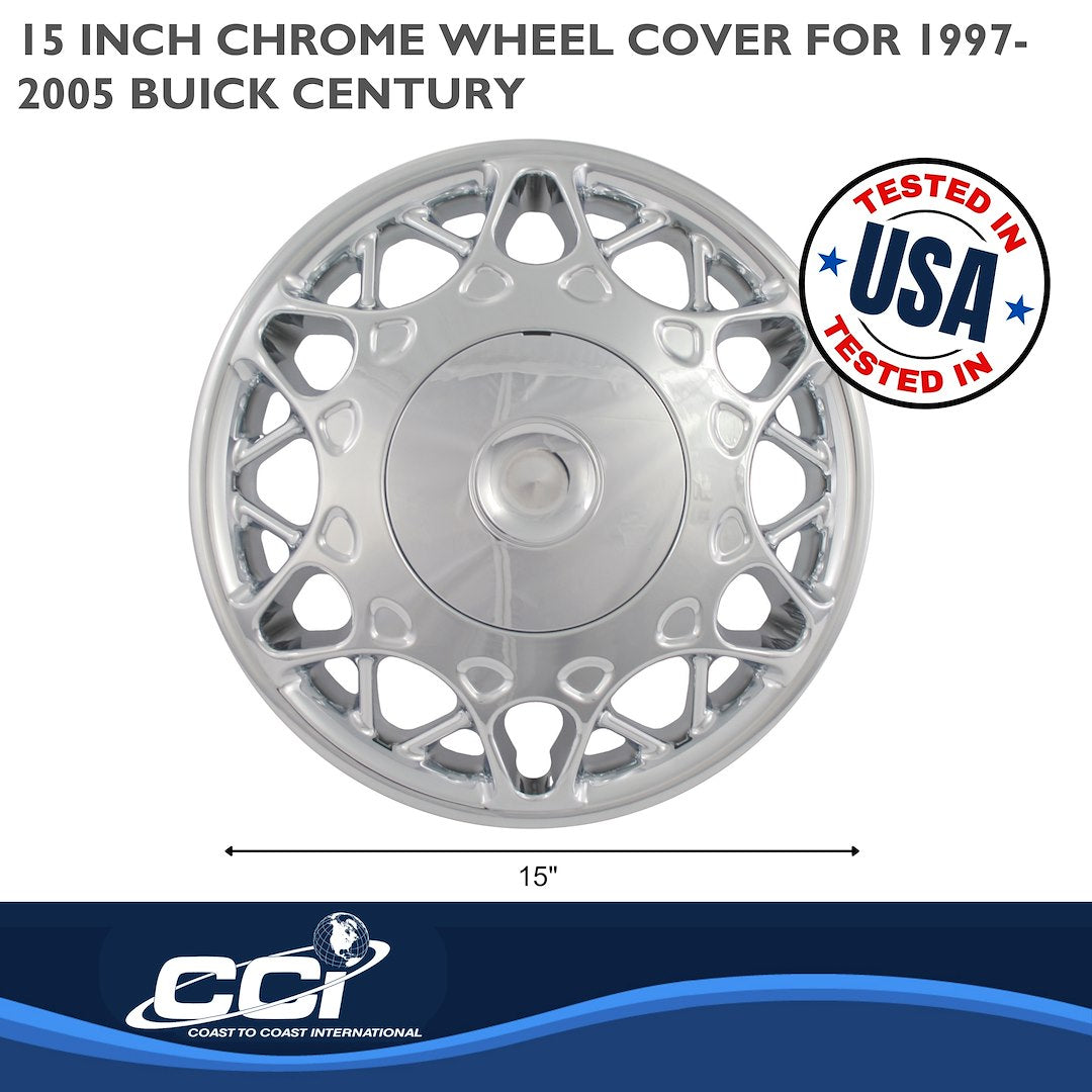Coast To Coast 44115C Twenty-Four-Hole Wheel Covers for Century - image 2