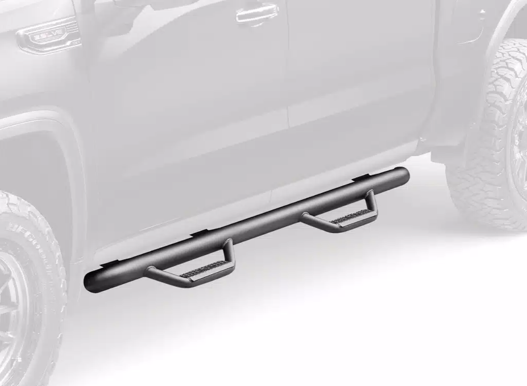 N-Fab T1678CC-TX Cab-Length Step Nerf Bar