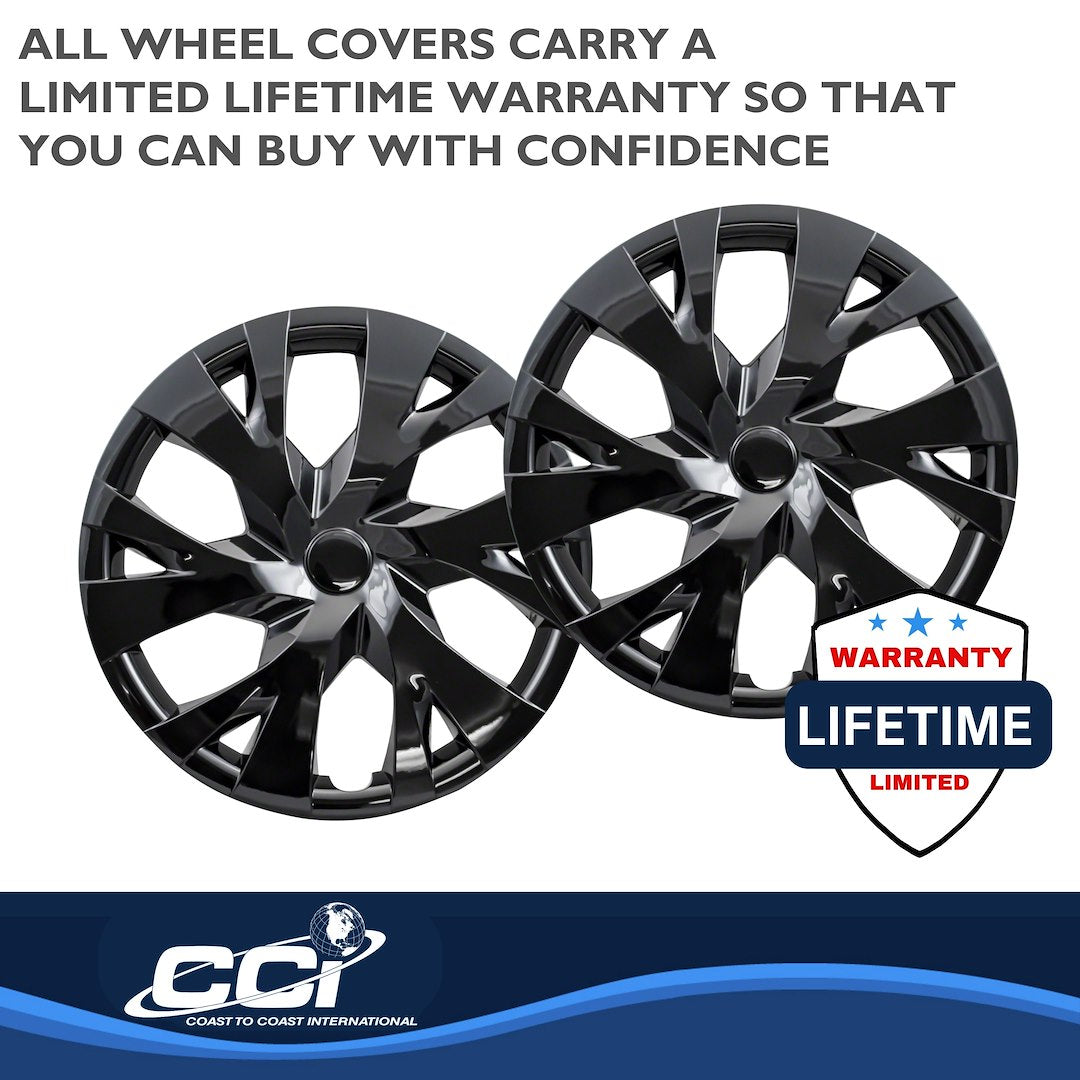 Coast To Coast 53315BLK Yaris 15-Inch Gloss Y-Spoke Trim Set - image 4