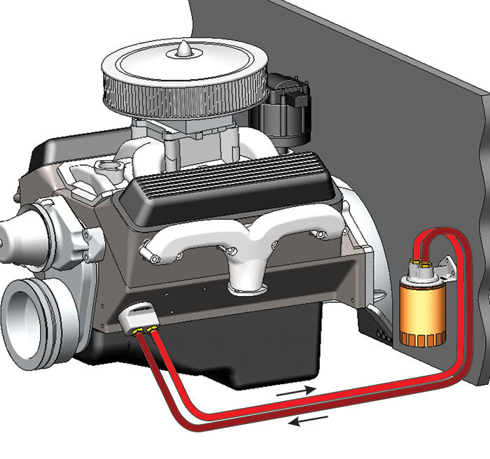 Derale 15715 Single Oil-Filter Relocation Package - image 3